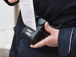 Verwarnung ruhender Verkehr