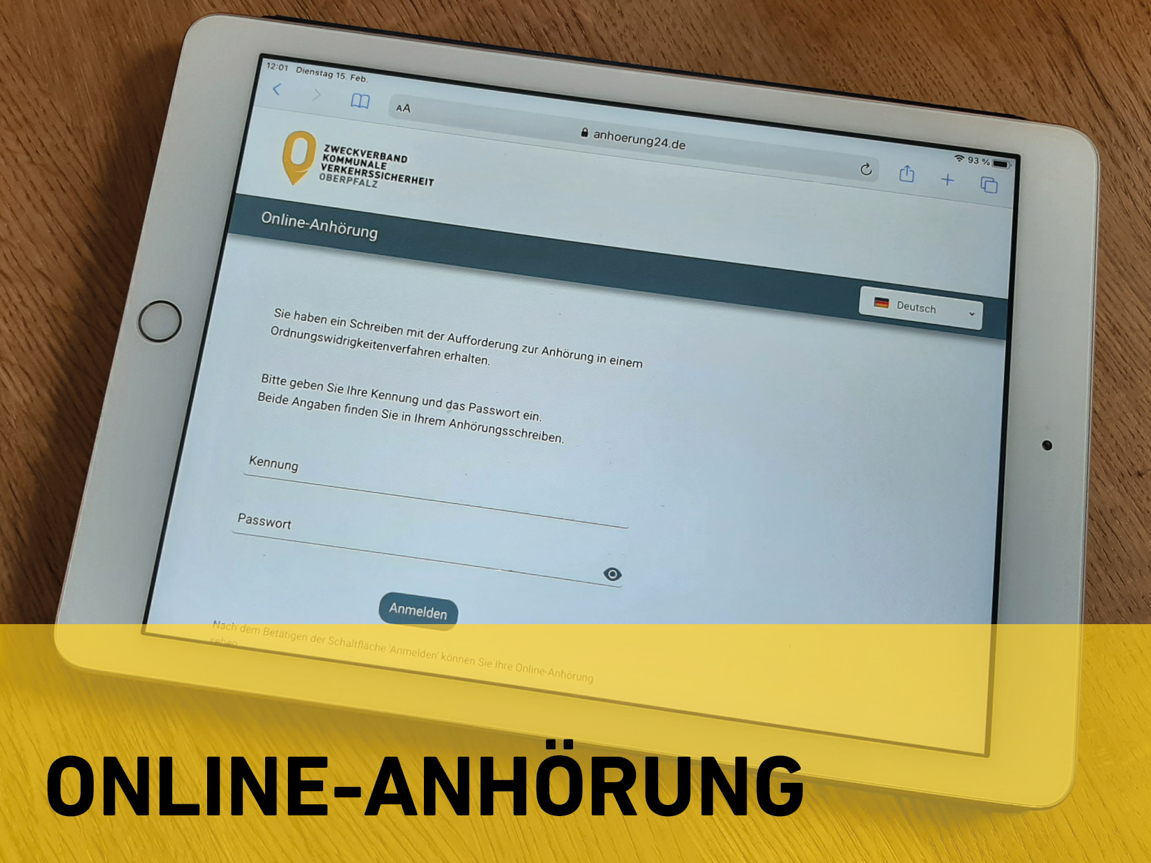 Icon Fuer Verkehrsteilnehm Online Anhörung